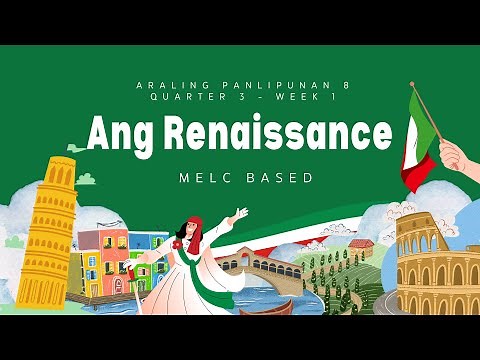 AP8 Q3 Week 1 - Ang Renaissance (MELC-Based) with PPT and DLL