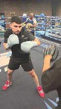 Undefeated contender Andres Cortes gets in work as he prepares for ring return