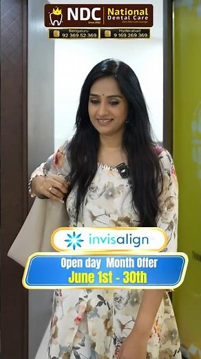 Laya’s Smile Transformation | Invisalign Open Day Offer || NDC