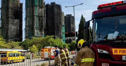 Arrests climb in Hong Kong fire investigation