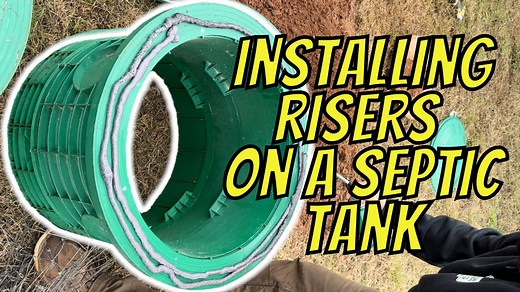 7.3K views · 210 reactions | Installing Tuf-Tite risers on a septic system we recently located and dug up. | Poor Pumper Society | Facebook