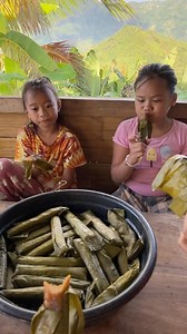 Suman kamoteng balagon #followers #hilights | Lando Ricky Vlogs