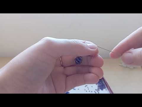 Spooky "Spider" earrings (instructions in subtitles)