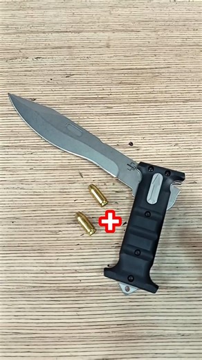 The Knife With a Pistol Grip ? (The Deadliest Knife EVER! )