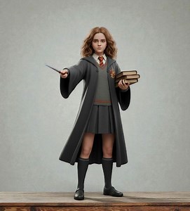 Hermione 3D Model : Hermione STL File , Harry Potter 3D Model , Harry Potter STL File , High Quality 3D Model , Hermione 3D Print File - Etsy