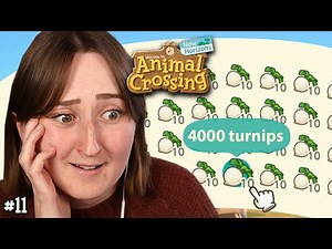 Getting RICH from turnips! | Animal Crossing #11