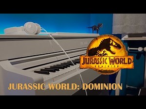 Jurassic World: Dominion Soundtrack Piano - Ending Theme "All The Jurassic World's A Rage"