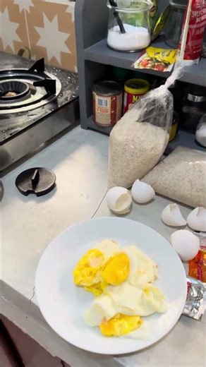 She Is Making a Filipino Breakfast in the Philippines