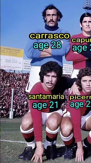 Newell's Old Boys campeón metropolitano 1974 | age in 1974 #newells #football #squad #shorts