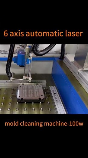 6 axis automatic laser mold cleaning machine