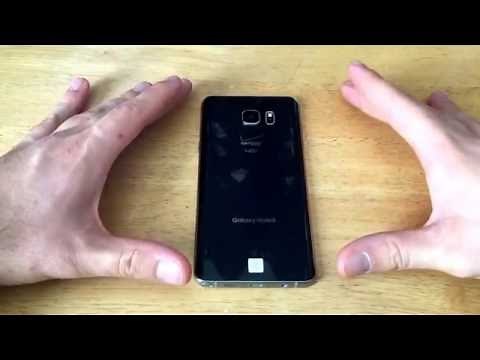 Samsung Galaxy Note 5 - How to screenshot