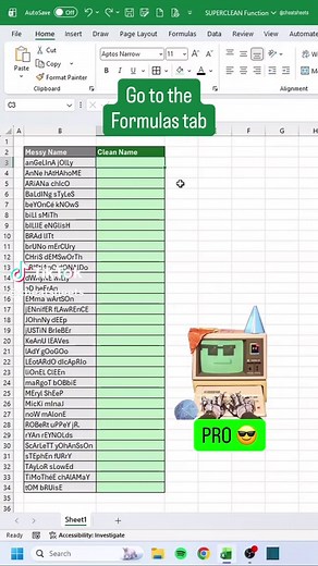 Excel's SUPERCLEAN Function Explained