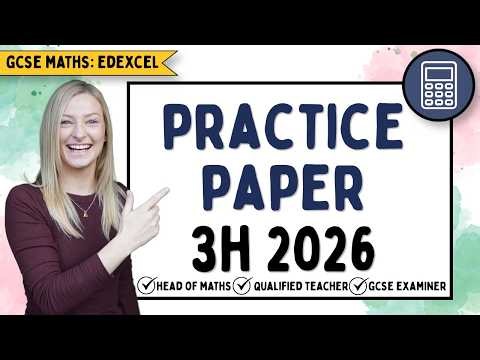 *PAPER 3* GCSE Maths Higher "Best Guess" 2026 Predicted Paper