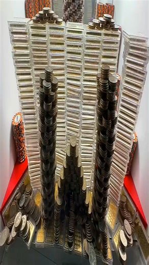 38K views · 614 reactions | Massive golden wall! Billion Dollar Coin Pusher | Zain Ul Abideen | Facebook