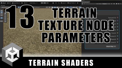 Unity 6.3: Terrain Texture Node Tutorial | Ben Cloward posted on the topic | LinkedIn