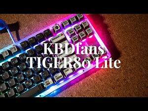 키린이도 만들 수 있는 커스텀키보드! 타이거80라이트 KBDfans TIGER 80 Lite 빌드