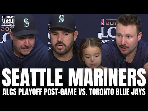 Eugenio Suarez, Cal Raleigh & Dan Wilson Recap Seattle Mariners ALCS GM5 COMEBACK Win vs. Toronto