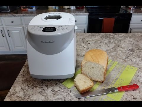Amish bread in Hamilton Beach HomeBaker Bread Machine