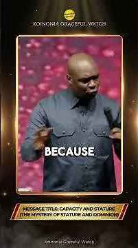 Maintaining Greatness is Harder Than Arriving There #apostlejoshuaselman #koinoniaglobal #koinonia