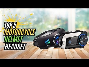 Best Motorcycle Helmet Headsets 2025 – Top 5 Picks for Riders!