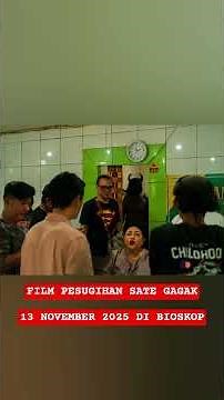 Here is a trailer for the film PESUGIHAN SATE GAGAK 13 NOVEMBER 2025 IN CINEMA
