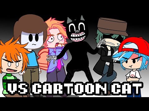 Friday Night Funkin' reacts to Cartoon Cat FULL WEEK | xKochanx | FNF REACTS | GACHA | Nonsense |