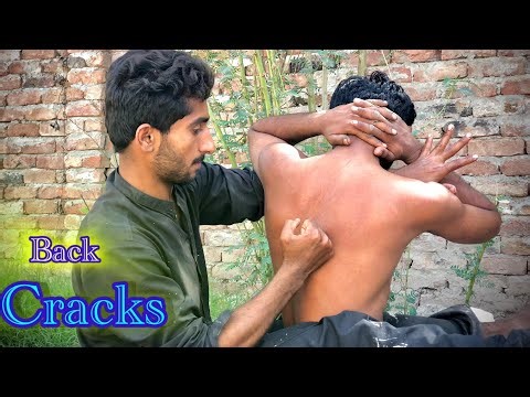 ASMR Back Crack & Head Massage 💆‍♂️ Indian Street Massage for Deep Relaxation | ASMR UBAID