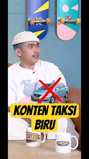 Aloy dikira buat konten taksi biru #aaaclan #marapthon3 #aloy #kingaloy #podkesmas #dna #indahkus