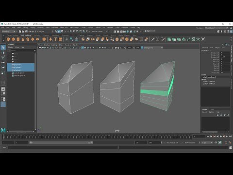 完美边循环插入教程 | Maya中4中循环边技巧