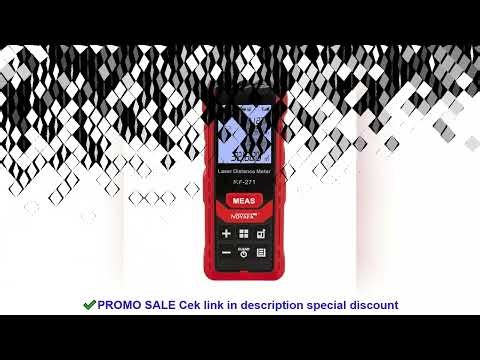 Noyafa NF-271 Laser Distance Meter 40M 80M Rangefinder Tape Range Finder Measure Device Digital Rule