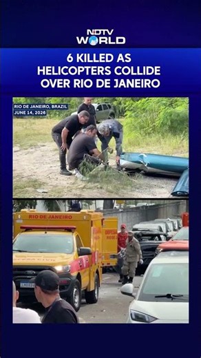 Brazil News | 6 Killed As Helicopters Collide Over Rio De Janeiro