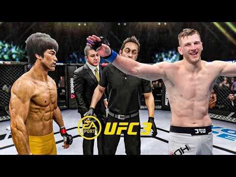 Bruce Lee vs Daniel Hooker EA Sports UFC 3 Epic Fight 🔥🐲