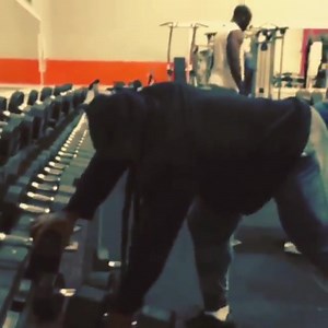 #LetsWork One Arm Dumbbell Rows #BackDay #KaiGreene | Kai Greene