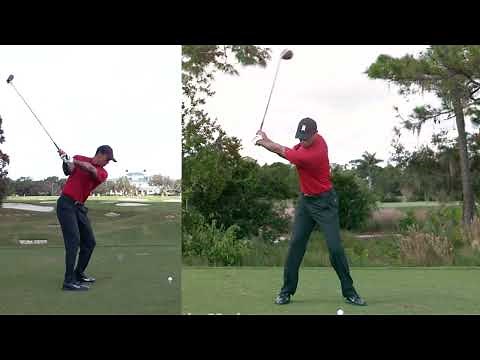 老虎伍兹挥杆慢动作 Tiger Woods swing