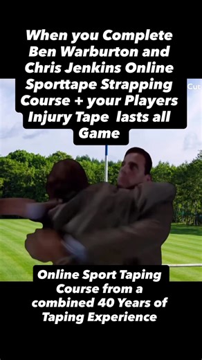 Chris Jenkins | Rugby Injury Prevention+ Rehabilitation on Instagram: "That feeling when a Rugby Player Taps you on the Shoulder post game and shows you the tape job you did pre- game is still fully intact 🙏💪 You have seen all the @sporttape IG Videos and Tik- Toks on how to strap up Rugby Injuries Now Learn from the best 💪✅ Check out Mine and @benkwarburton Online Taping courses on the @sporttape website : Main Menu tab Learn E- Learning Course 1. Foot and Ankle 2. Lower Leg Merry Xmas 🎄 Be