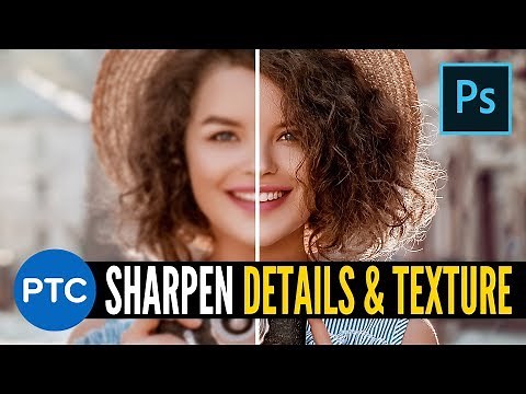 Insanely Powerful Tip to SHARPEN TEXTURE and DETAIL in Photoshop - High Pass Sharpening Explained