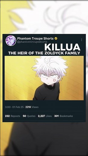 Hunter x Hunter Killua vs Zushi Heavens Arena! #hxh #killua #killuaedit