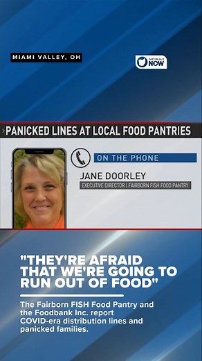 33K views · 228 reactions | Local food pantries are reporting pandemic-era distribution lines and panicked families. Full story at 10 and 11... | Dayton 24/7 Now | Facebook