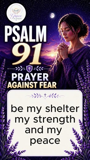 Prayer Against Fear | A Calm Christian Prayer for Peace, Courage & Trust in God #Prayer