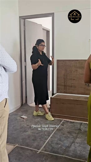 Ppalak Shah Interior on Instagram: "Another site visit, another step closer to completion. . . . Follow us for daily inspiration! @ppalakshahinterior @studio_palakshah Contact us - 9673582719 Email us - palakshah.interiordesigner@gmail.com . Subscribe to our Youtube channel and Stay Tuned . @palakshahinteriors ( Link In The Bio ) . #palakshahinteriors #trending #reels #reels2025 #homedecor interiordesigner interiordesign hometour worklove puneinterior pune reelsinstagram . Ready to transform you