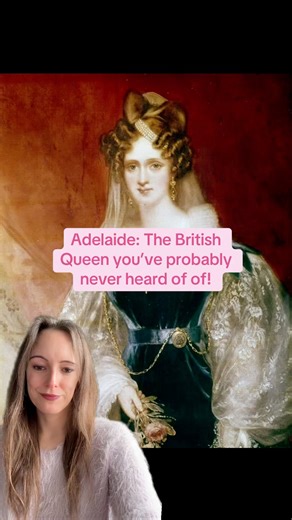 Learn about Queen Adelaide, the little known British Queen Consort! #queenadelaide #history #royalhistory #historyfacts | History with Amy