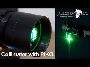 The Collimator for laser systems | Laserworld