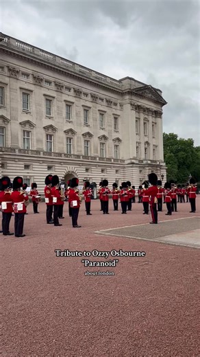 VIDEO: King Charles’ Guards Pay Tribute to Ozzy Osbourne with Black Sabbath Hit