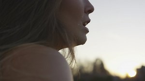 「Beautiful Young Woman Sweating After Work」の動画素材（ロイヤリティフリー）1095658125 | Shutterstock