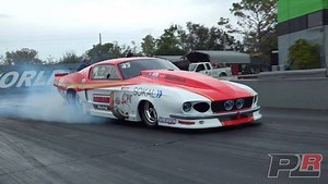 Rickie Smith's new turbo 67 Mustang has made great progress in just two days. The Steve Petty tuned Pro Mod went a 5.77 earlier today! #pettytuned | Proline Racing