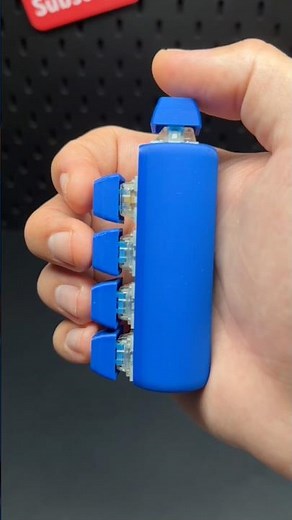 I 3D Printed 5 FINGER Fidget Clicker🖐️🤯