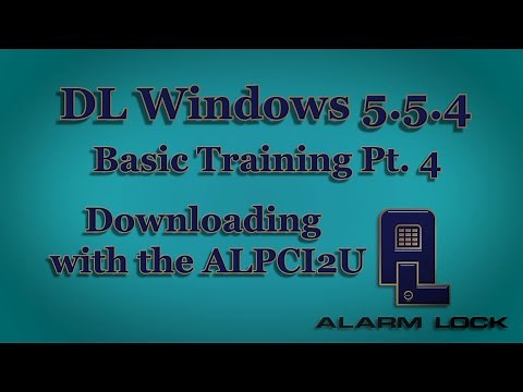 DL-Windows Training Course: 04 - Downloading with ALPCI2-U with DL-Windows
