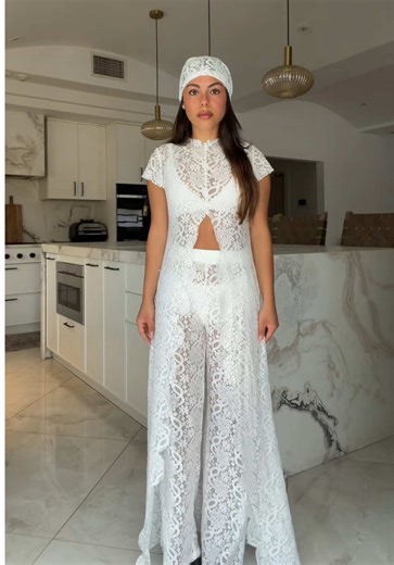 2026 Brides: The Perfect Summer Lace Set for Patios