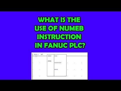 NUMEB Instruction in FANUC ladder PLC