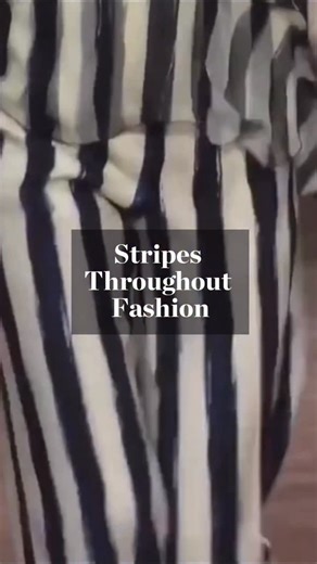 From outcast to icon — the stripe has walked centuries of fashion… A pattern that began in rebellion, and ended in refinement. 🖤🤍🖤 #fashionhistory #historyof #stripes | Shrimpton Couture Vintage